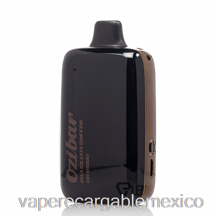 Vape Recargable Ozibar 18000 Café Brasileño Desechable